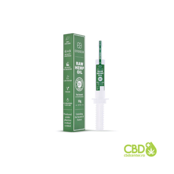 Pastă CBD+CBDa RAW 20% - Endoca (10 ml)