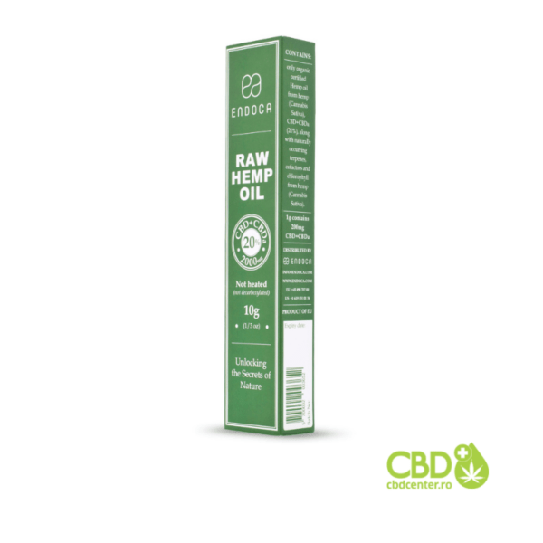 Pastă CBD+CBDa RAW 20% - Endoca (10 ml) - Image 2