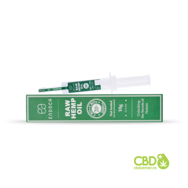 Pastă CBD+CBDa RAW 20% - Endoca (10 ml) - Image 3