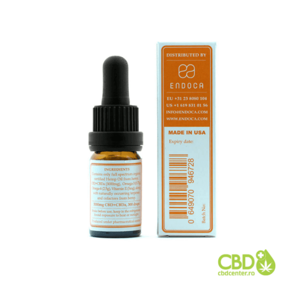 Ulei RAW 30% CBD+CBDa – ENDOCA - Image 3