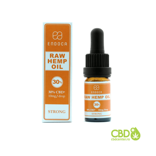 Uleiul RAW 30% CBD+CBDa de la Endoca este un extract organic de canepa cu spectru complet, care conține canabinoizi naturali, vitamine, flavonoide și terpeni. Cu 30% CBD și CBDa, acest ulei puternic ajută la menținerea echilibrului sistemului endocanabinoid, susținând starea generală de bine și promovând un stil de viață sănătos. Fără THC (sub 0,2%), fără OMG-uri și fără conservanți, este ideal pentru cei care doresc o doză concentrată de CBD. Păstrați-l într-un loc răcoros și uscat pentru a-i menține calitatea.