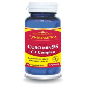 Curcumin 95 C3 Complex – Suport antioxidant și antiinflamator natural