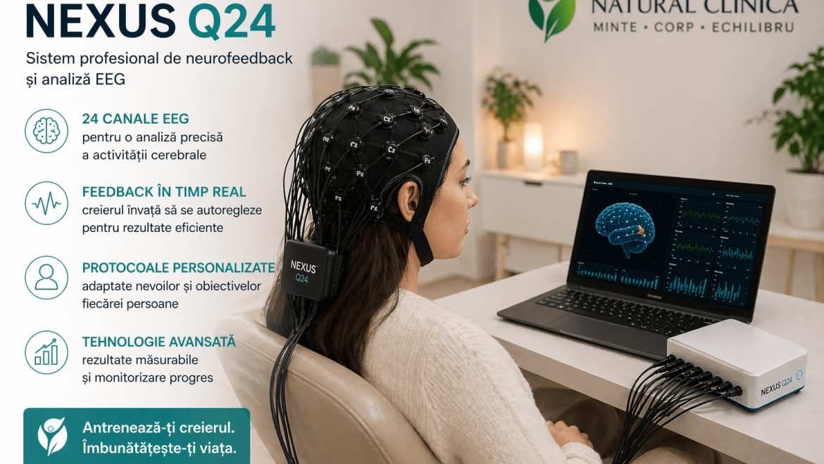 Neurofeedback – Antrenament cerebral pentru echilibru, performanță și sănătate mentală